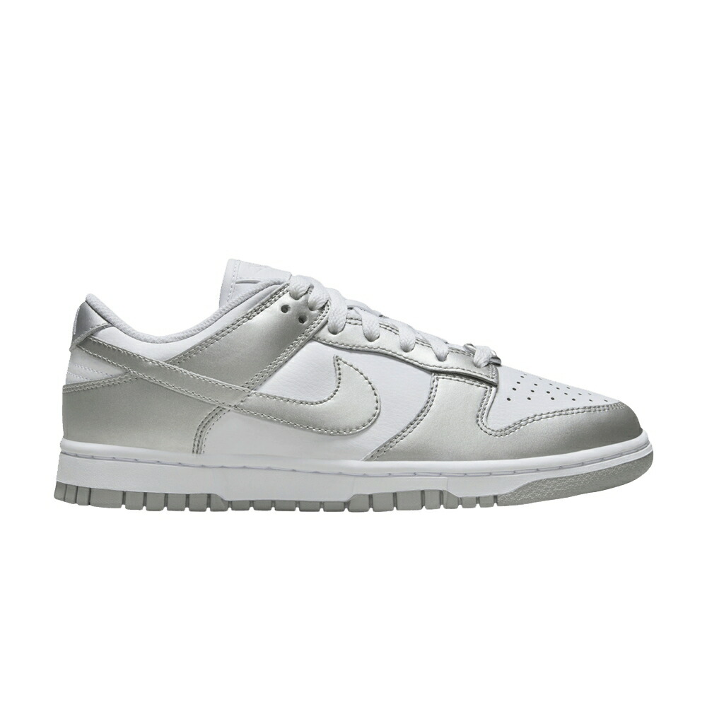 ナイキ ダンク 白いこと 白いこと しろがね色 しろがね色 青み 青色 ダンクロー \u0027METALLIC SILVER\u0027 スニーカー レディース NIKE WMNS DUNK LOW / WHITE METALLIC SILVER BLUE JOY