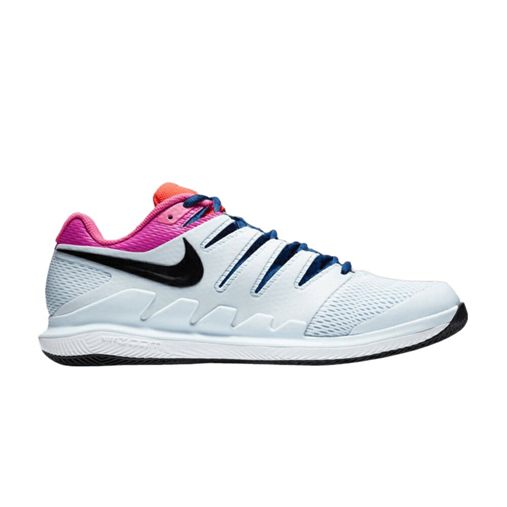 ナイキ ズーム 青色 ブルー レーザー ハーフ 黒色 ブラック HALF FUCHSIA スニーカー メンズ NIKE AIR ZOOM VAPOR X BLUE LASER / HALF BLUE BLACK LASER FUCHSIA