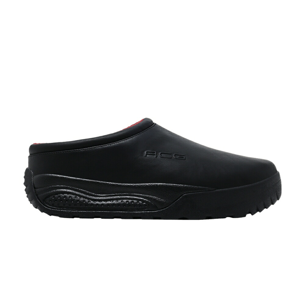 ナイキ 黒いこと 黒いこと 野球クラブ 赤 赤いこと カーキ \u0027BLACK LEATHER\u0027 スニーカー メンズ NIKE ACG RUFUS / BLACK DARK TEAM RED LIGHT KHAKI