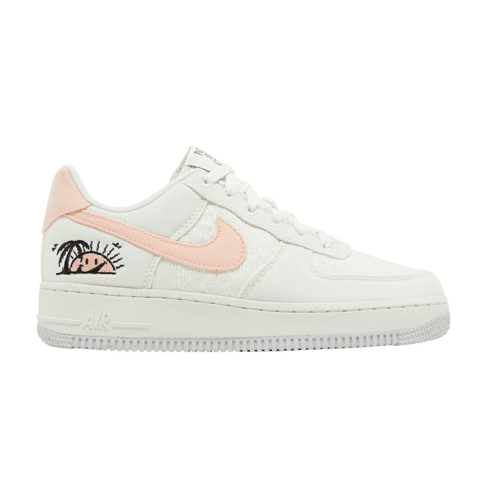 ナイキ 黒いこと 黒いこと 緑 緑であること 空軍 \u0027SUN CLUB\u0027 スニーカー レディース NIKE WMNS AIR FORCE 1 LOW / SAIL BLACK VIVID GREEN ARCTIC
