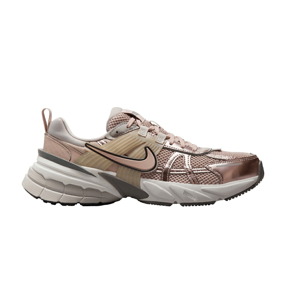 ナイキ 幽客 ベージュ 分科大学 薄墨色 薄墨色 \u0027PARTICLE BEIGE\u0027 スニーカー レディース NIKE WMNS V2K RUN / PARTICLE BEIGE COLLEGE GREY