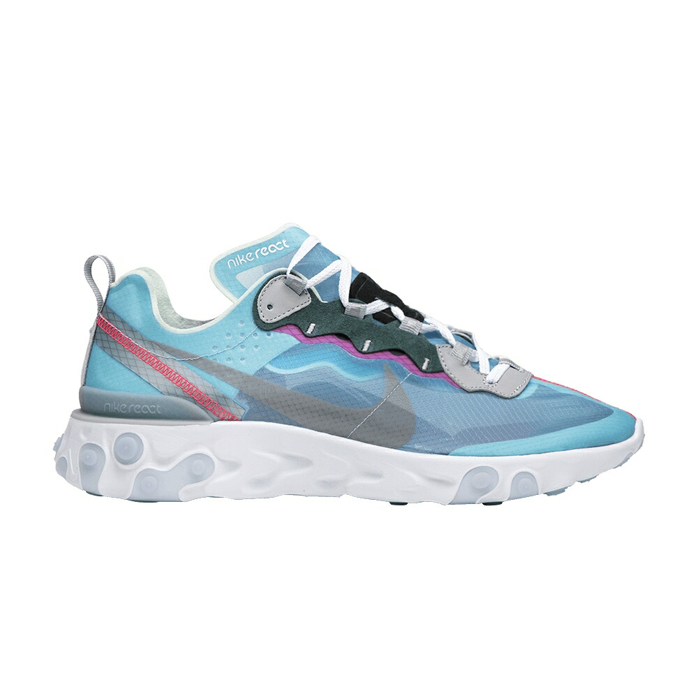 ナイキ リアクト エレメント 黒色 ブラック 灰色 グレー ROYAL TINT スニーカー メンズ NIKE REACT ELEMENT 87 / ROYAL TINT BLACK WOLF GREY SOLAR