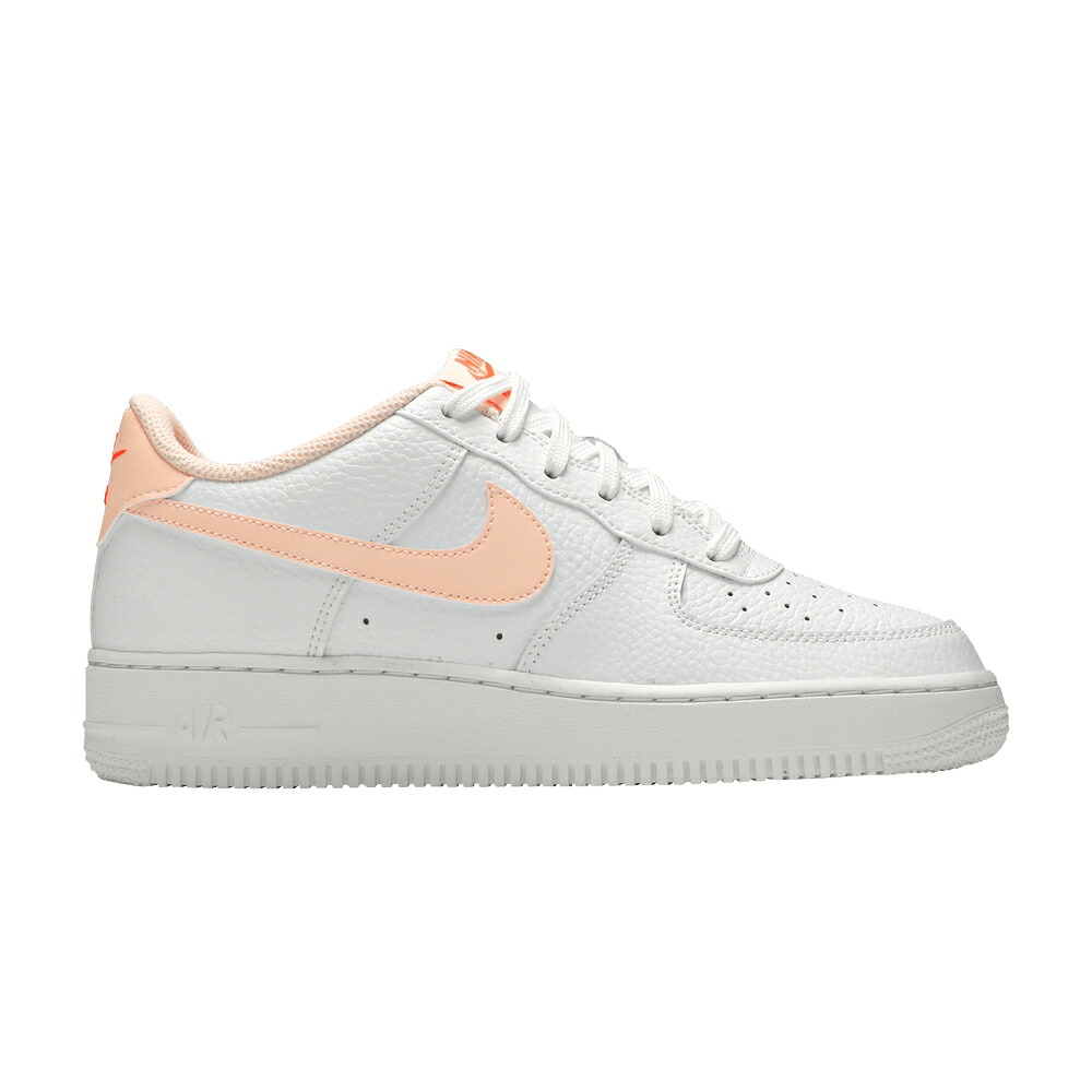 ナイキ 白いこと 白いこと クリムゾン 空軍 \u0027WHITE CRIMSON\u0027 お坊っちゃん キッズ NIKE AIR FORCE 1 GS HYPER / WHITE HYPER CRIMSON CRIMSON TINT もの言う花 マタニティ スニーカー
