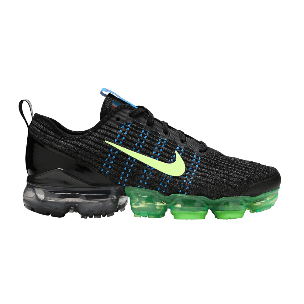 ナイキ 飛球編み物 黒いこと 黒いこと 青碧 青碧 エアヴェイパーマックス \u0027BLACK GREEN\u0027 お坊っちゃん キッズ NIKE AIR VAPORMAX FLYKNIT 3 GS GHOST / BLACK LIGHT PHOTO BLUE FIREBERRY もの言う花 マタニティ スニーカ