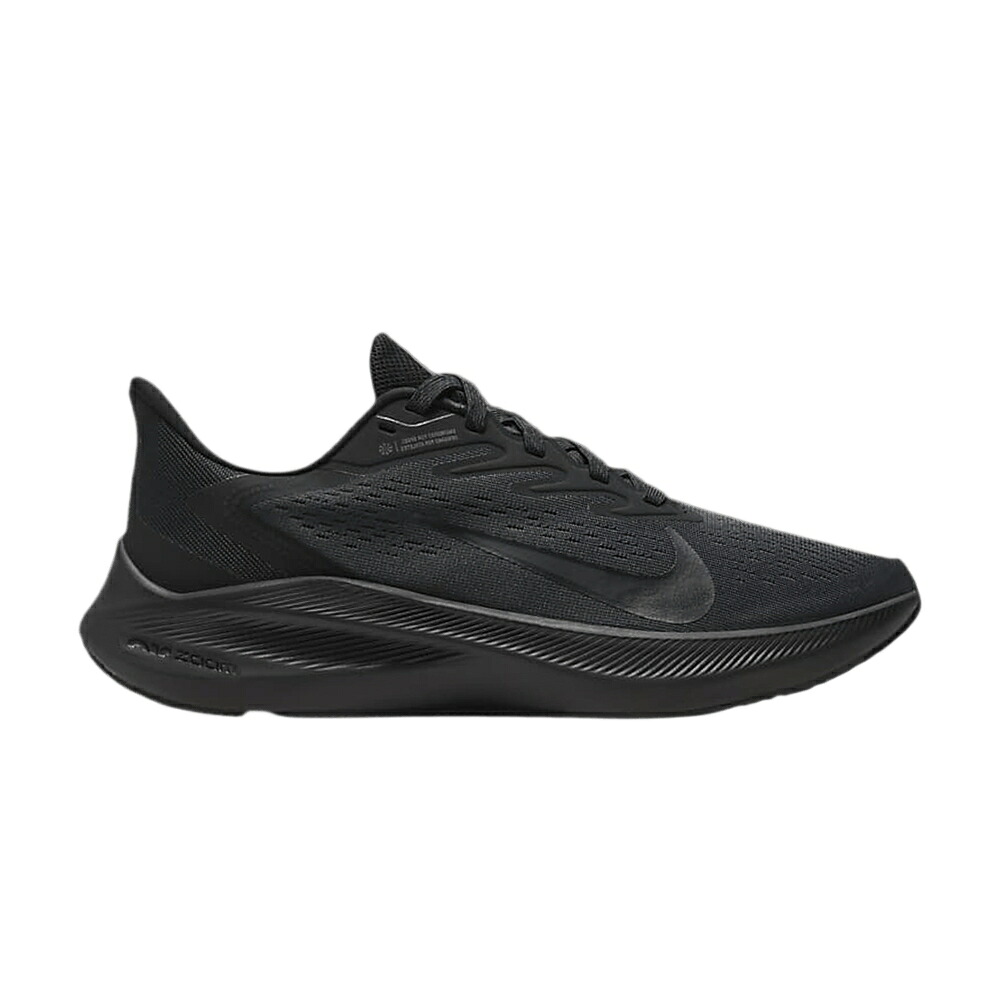 ナイキ 望遠レンズ 黒いこと 黒いこと \u0027BLACK ANTHRACITE\u0027 スニーカー レディース NIKE WMNS AIR ZOOM WINFLO 7 / BLACK ANTHRACITE BLACK