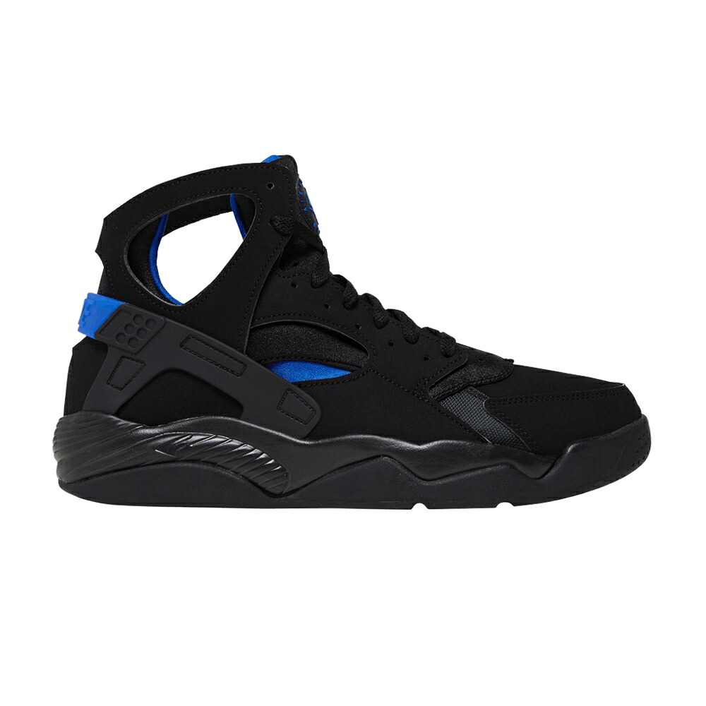 ナイキ 飛翔 ハラチ 黒いこと 黒いこと 青み 青色 \u0027BLACK BLUE\u0027 スニーカー メンズ NIKE AIR FLIGHT HUARACHE LYON 2023 / BLACK LYON BLUE BLACK