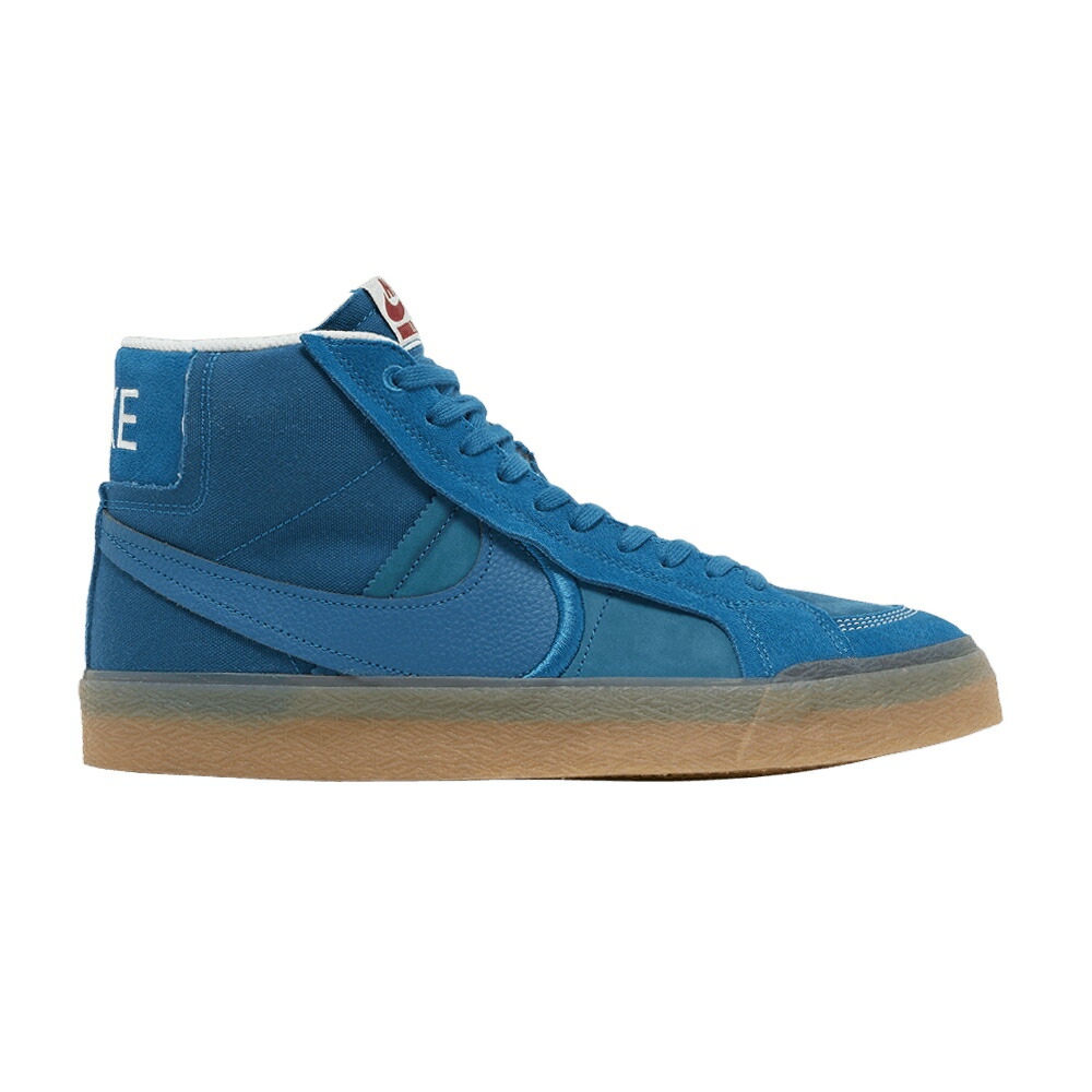 ナイキ ズーム ブレイザー ミッド プレミアム エスビー 緑 グリーン 黄色 イエロー 'TEAL GUM' スニーカー メンズ NIKE ZOOM BLAZER MID PREMIUM PLUS SB / GREEN ABYSS PHANTOM GUM YELLOW