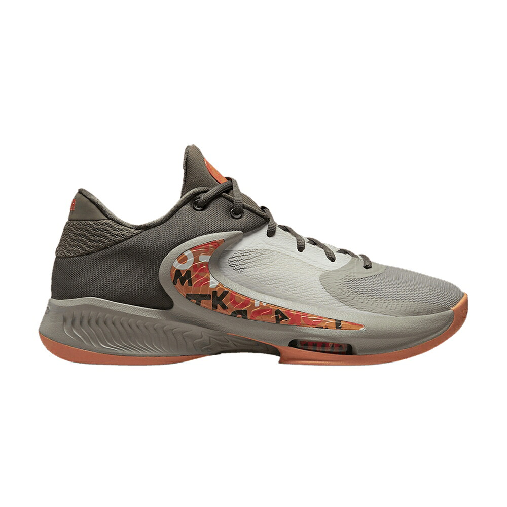 ナイキ 望遠レンズ 橙 オレンジ色 望遠レンズフリーク \u0027LETTER BROS\u0027 スニーカー メンズ NIKE ZOOM FREAK 4 EP / IRONSTONE ORANGE TRANCE