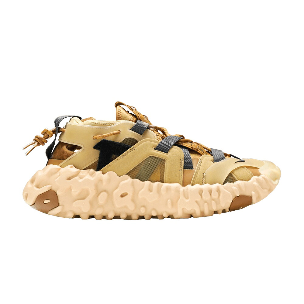 ナイキ クラブ ゴールド ウィート サンダー 灰色 グレー 'CLUB GOLD' スニーカー メンズ NIKE ISPA OVERREACT SANDAL / CLUB GOLD WHEAT THUNDER GREY｜スニケス