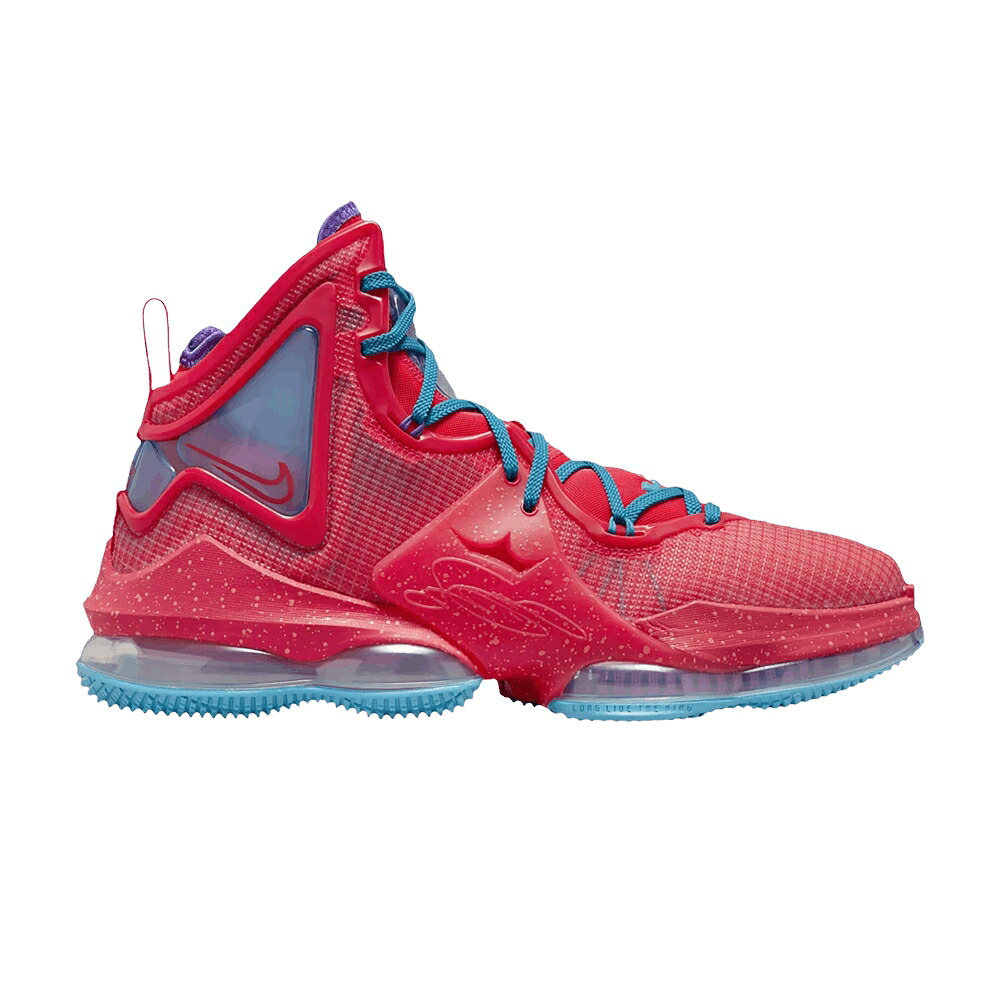 ナイキ レブロン 赤 赤いこと レーザ 青み 青色 \u0027KING\u0027S CROWN\u0027 スニーカー メンズ NIKE LEBRON 19 EP / SIREN RED LASER BLUE PSYCHIC
