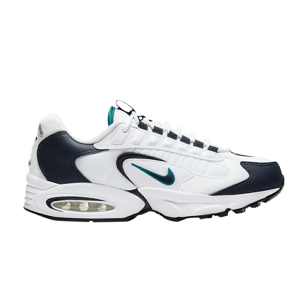 ナイキ マックス 白いこと 白いこと ディープ 大気圏マックス \u0027OBSIDIAN TEAL\u0027 スニーカー メンズ NIKE AIR MAX TRIAX 96 / WHITE OBSIDIAN DEEP EMERALD
