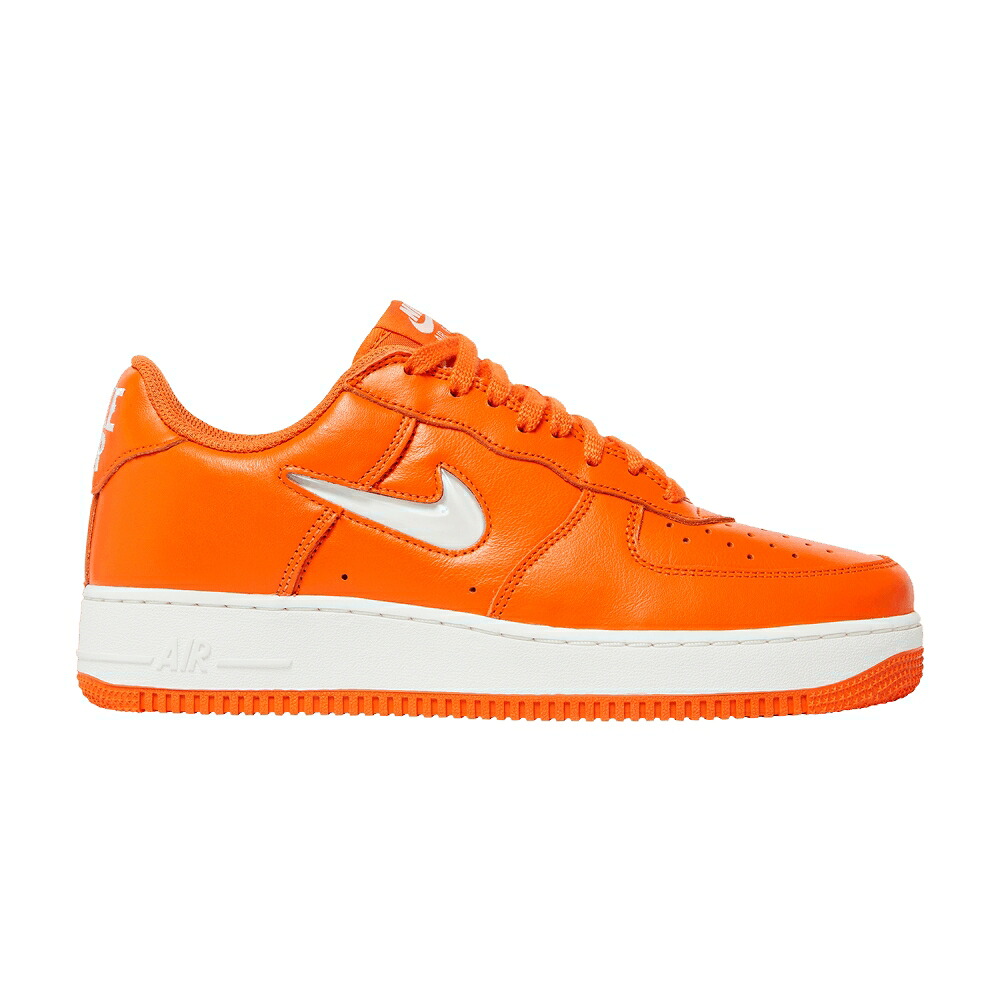 ナイキ 橙 オレンジ色 白いこと 白いこと 空軍 \u0027COLOR ORANGE\u0027 スニーカー メンズ NIKE AIR FORCE 1 JEWEL OF THE MONTH - SAFETY / SAFETY ORANGE SUMMIT WHITE