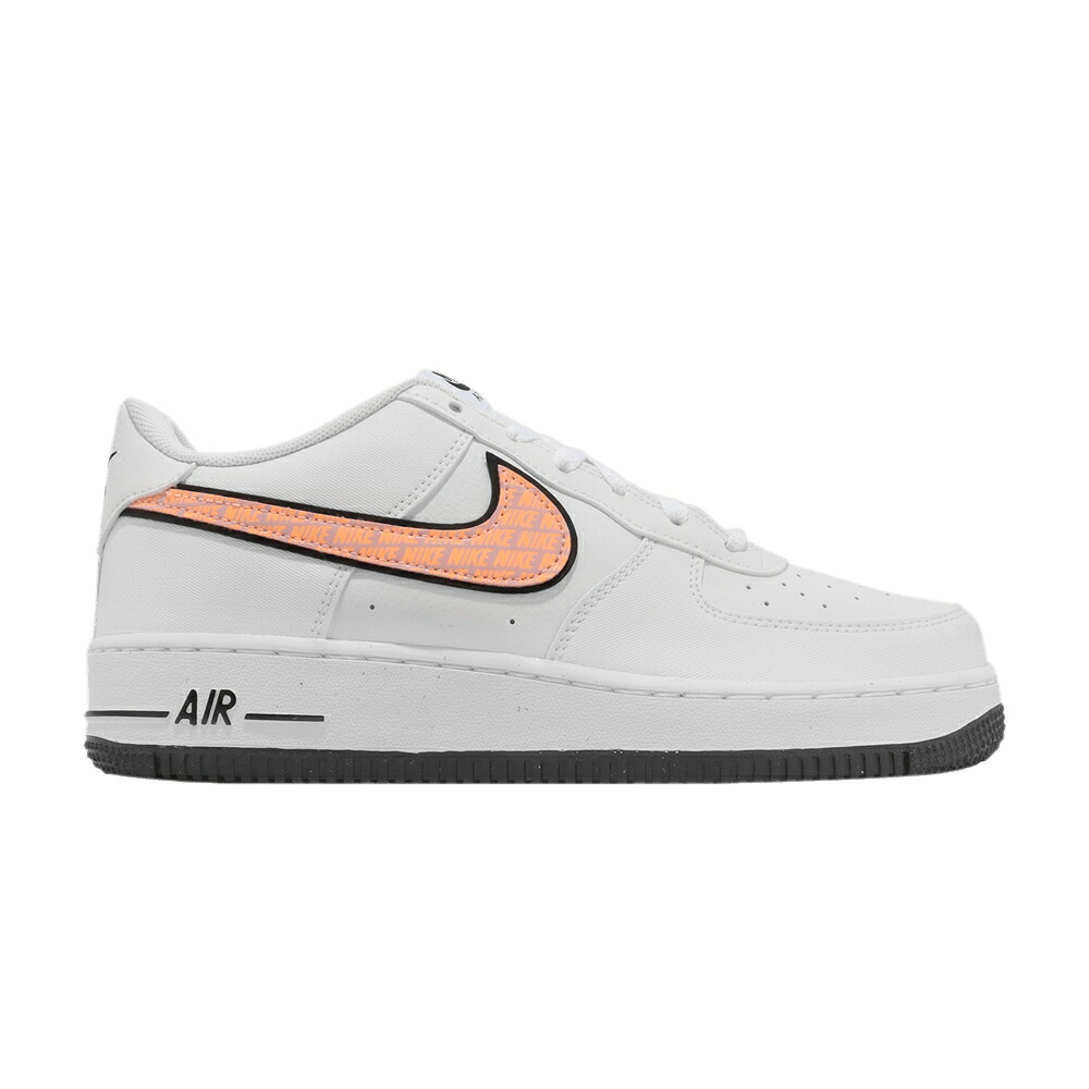 ナイキ インパクト 白色 ホワイト エアフォース 'WHITE DOLL' ジュニア キッズ NIKE AIR FORCE 1 IMPACT NEXT NATURE GS / WHITE DOLL SUNSET GLOW ベビー マタニティ スニーカー