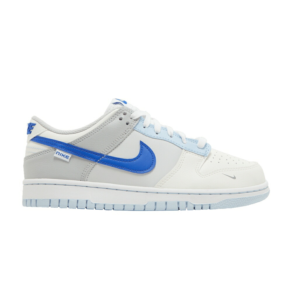 ナイキ ダンク アイボリー 白色 ホワイト ダンクロー 'JUST ROYAL' ジュニア キッズ NIKE DUNK LOW GS STITCH IT - HYPER / IVORY WHITE PHOTON DUST HYPER ベビー マタニティ スニーカー