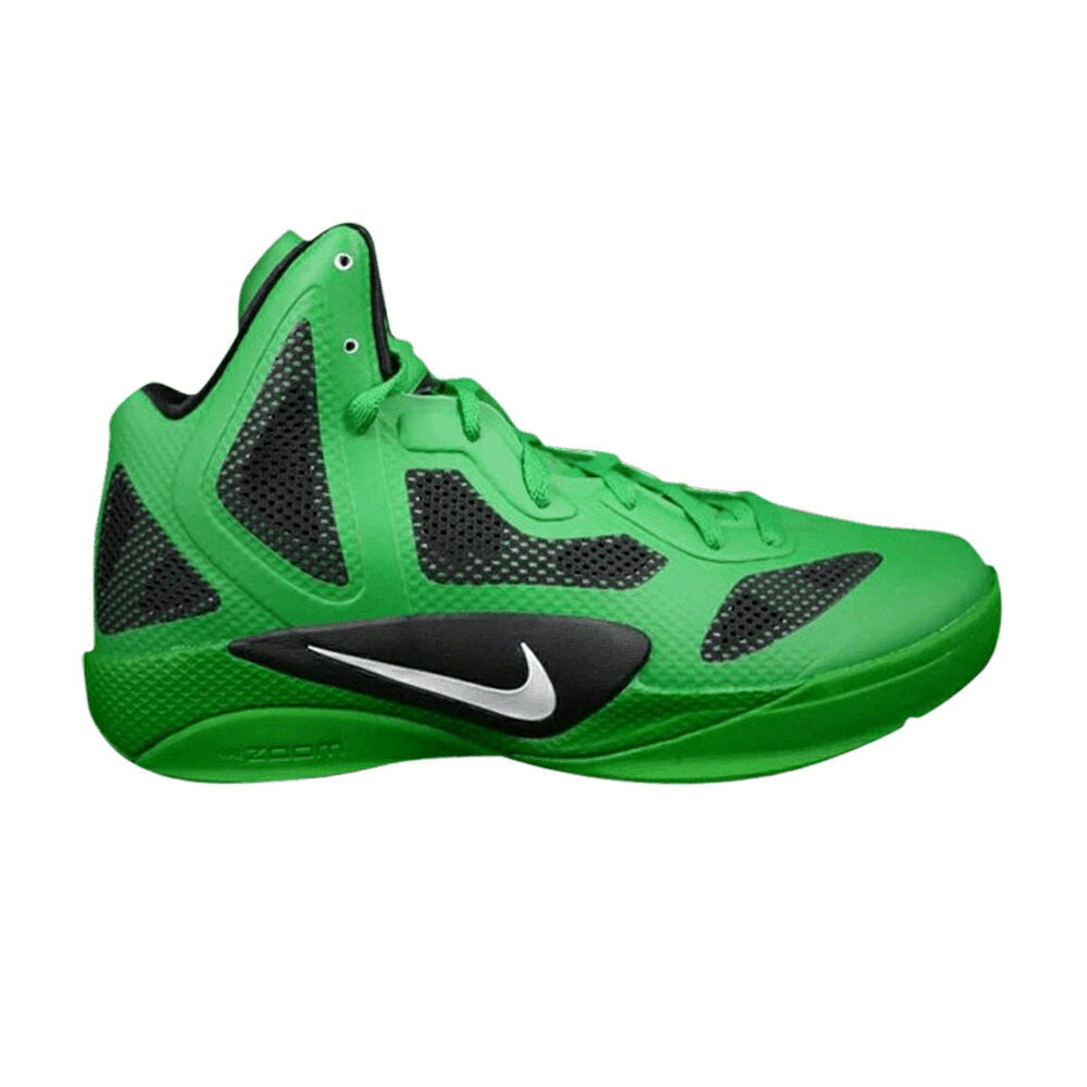 ナイキ 望遠レンズ ハイパーフューズ 制覇 緑 緑であること 白いこと 白いこと \u0027RAJON RONDO\u0027 スニーカー メンズ NIKE ZOOM HYPERFUSE 2011 PE / VICTORY GREEN WHITE