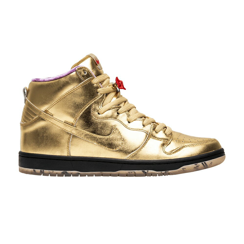 ナイキ ダンク 御機嫌 エスビー ゴールド ダンクハイ \u0027TRUMPET\u0027 スニーカー メンズ NIKE HUMIDITY X DUNK HIGH SB / METALLIC GOLD METALLIC GOLD
