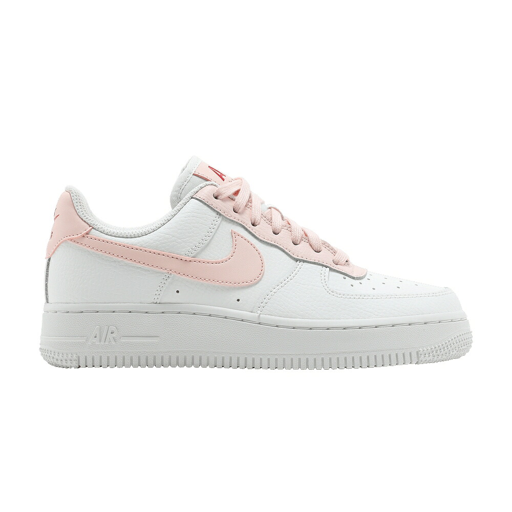 ナイキ 白いこと 白いこと 赤 赤いこと 空軍 \u002707 \u0027WHITE RED\u0027 スニーカー レディース NIKE WMNS AIR FORCE 1 UNIVERSITY / SUMMIT WHITE UNIVERSITY RED