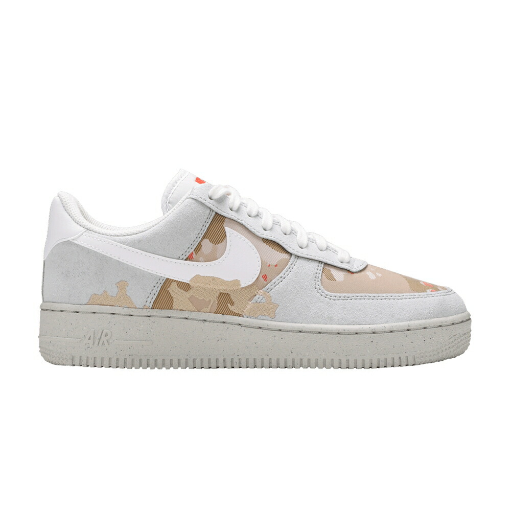 ナイキ 野球クラブ 橙 オレンジ色 空軍 \u002707 \u0027EMBROIDERED CAMO\u0027 スニーカー メンズ NIKE AIR FORCE 1 LX DESERT / PHOTON DUST TEAM ORANGE GRAIN