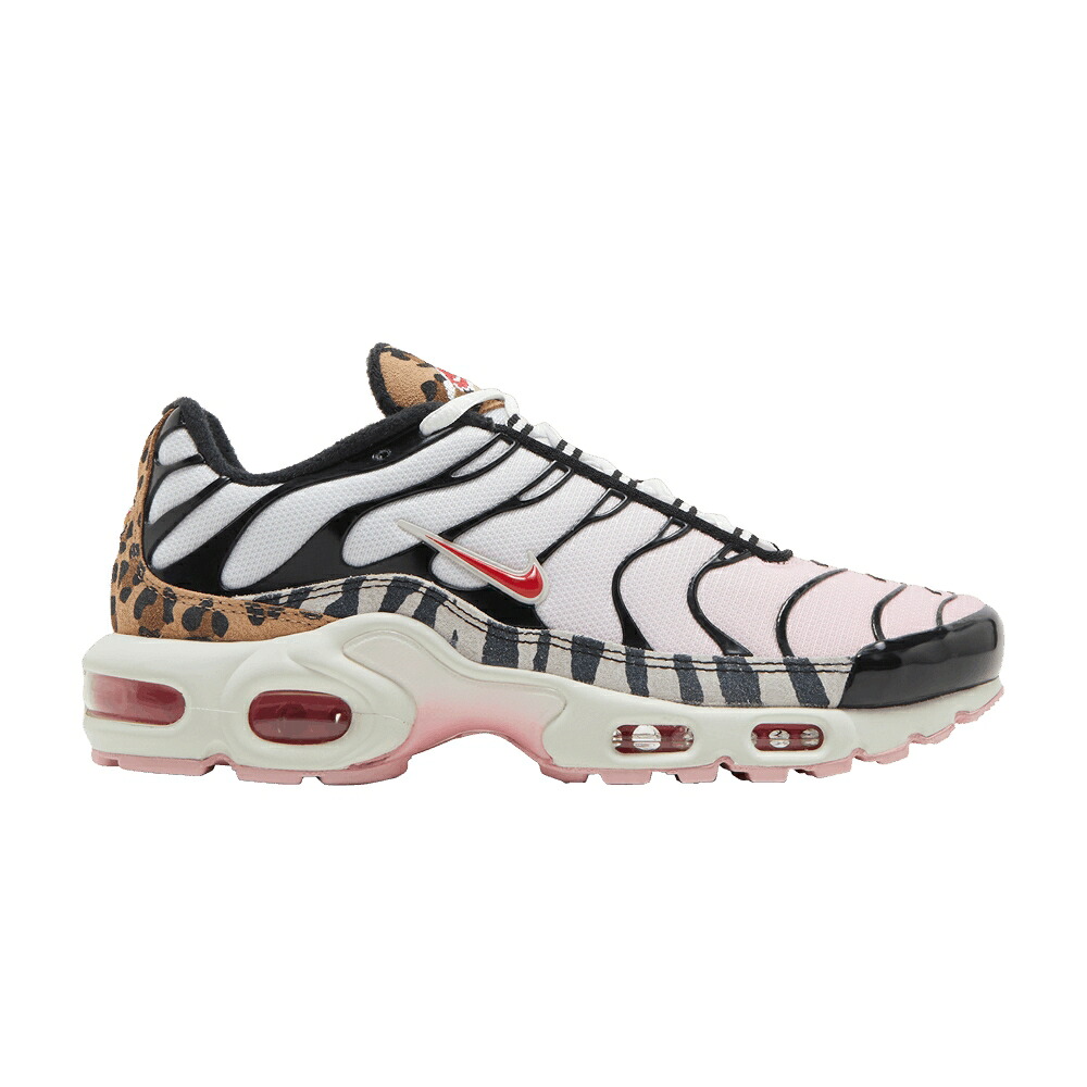 ナイキ マックス サクラ色 黒いこと 黒いこと エアマックスプラス \u0027ANIMAL INSTINCT\u0027 スニーカー レディース NIKE WMNS AIR MAX PLUS / MEDIUM SOFT PINK BLACK SUMMIT