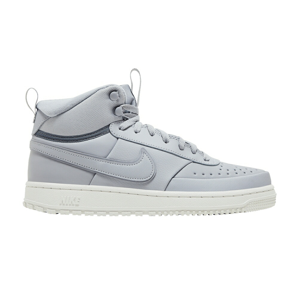 ナイキ コート ミッド ウィンター 灰色 グレー 白色 ホワイト クール WOLF GREY スニーカー メンズ NIKE COURT VISION MID WINTER / WOLF GREY SUMMIT WHITE COOL GREY