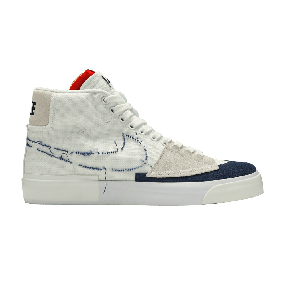 ナイキ ブレイザー ミッド エスビー 白色 ホワイト 赤 レッド HACK PACK スニーカー メンズ NIKE BLAZER MID SB EDGE / WHITE UNIVERSITY RED SUMMIT