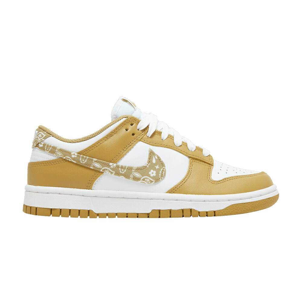 ナイキ ダンク 白いこと 白いこと ダンクロー \u0027BARLEY PAISLEY\u0027 スニーカー レディース NIKE WMNS DUNK LOW / WHITE BARLEY WHITE