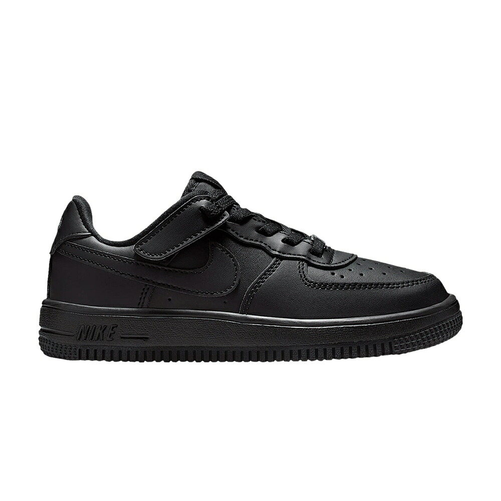 ナイキ 黒いこと 黒いこと \u0027TRIPLE BLACK\u0027 お坊っちゃん キッズ NIKE FORCE 1 LOW EASYON なおなお書き / BLACK BLACK BLACK BLACK もの言う花 マタニティ スニーカー