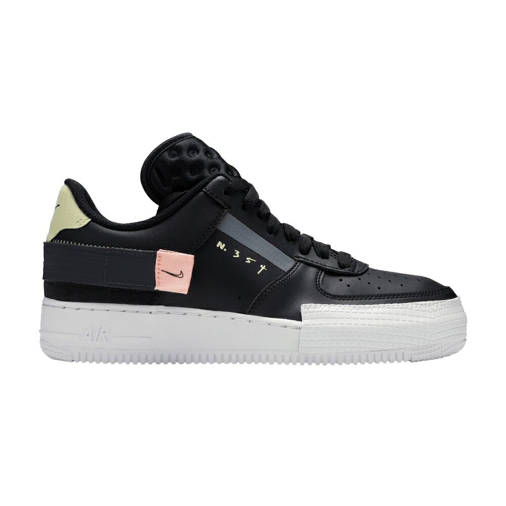ナイキ 黒いこと 黒いこと サクラ色 空軍 \u0027PINK TINT\u0027 スニーカー メンズ NIKE AIR FORCE 1 LOW DROP TYPE / BLACK ANTHRACITE PINK TINT