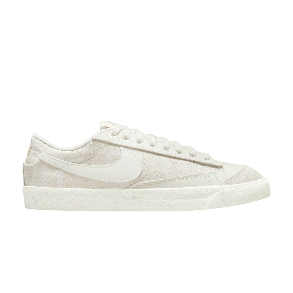 ナイキ ブレイザー \u002777 \u0027FLOWER EMBROIDERY\u0027 スニーカー レディース NIKE WMNS BLAZER LOW SE / SAIL SESAME MULTI COLOR