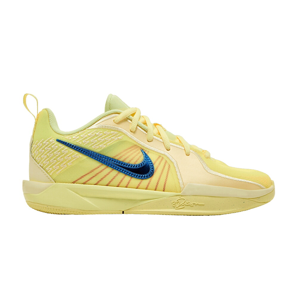 ナイキ \u0027TRUST\u0027 お坊っちゃん キッズ NIKE SABRINA 2 GS / CITRON TINT ROYAL PULSE もの言う花 マタニティ スニーカー