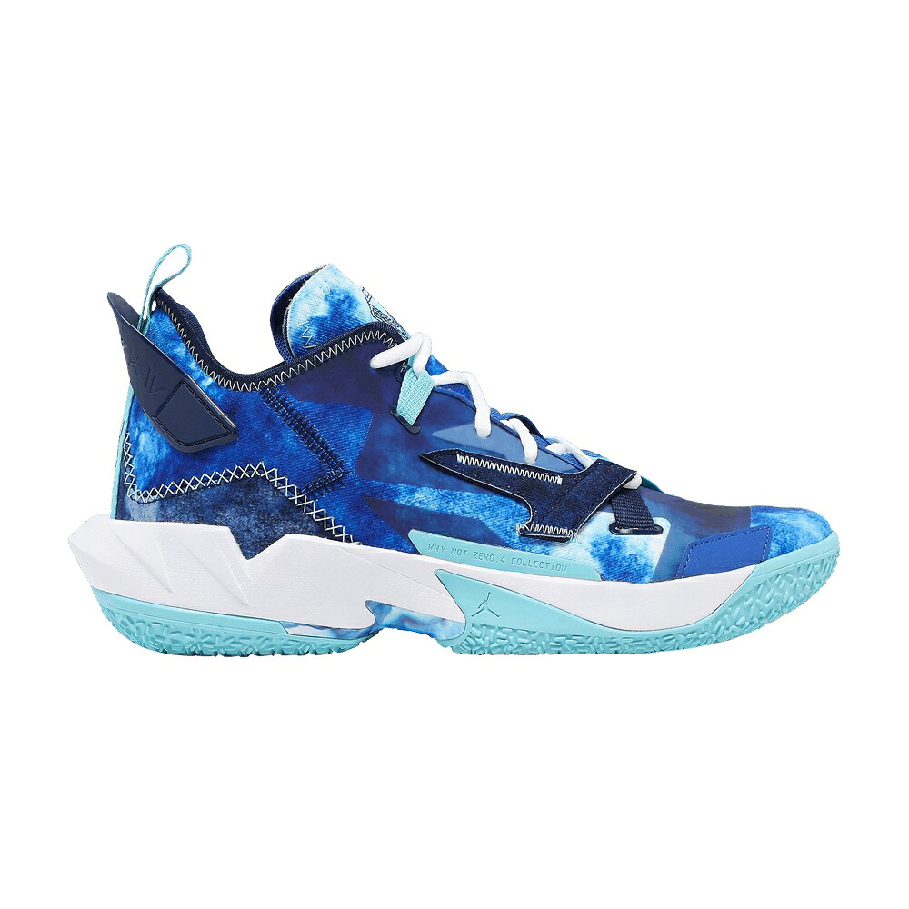 ナイキ 青味 青み 白いこと 白いこと エアジョーダン ZER0.4 \u0027TRUST \u0026 LOYALTY\u0027 スニーカー メンズ AIR JORDAN AIR JORDAN WHY NOT / HYPER ROYAL BLUE VOID WHITE