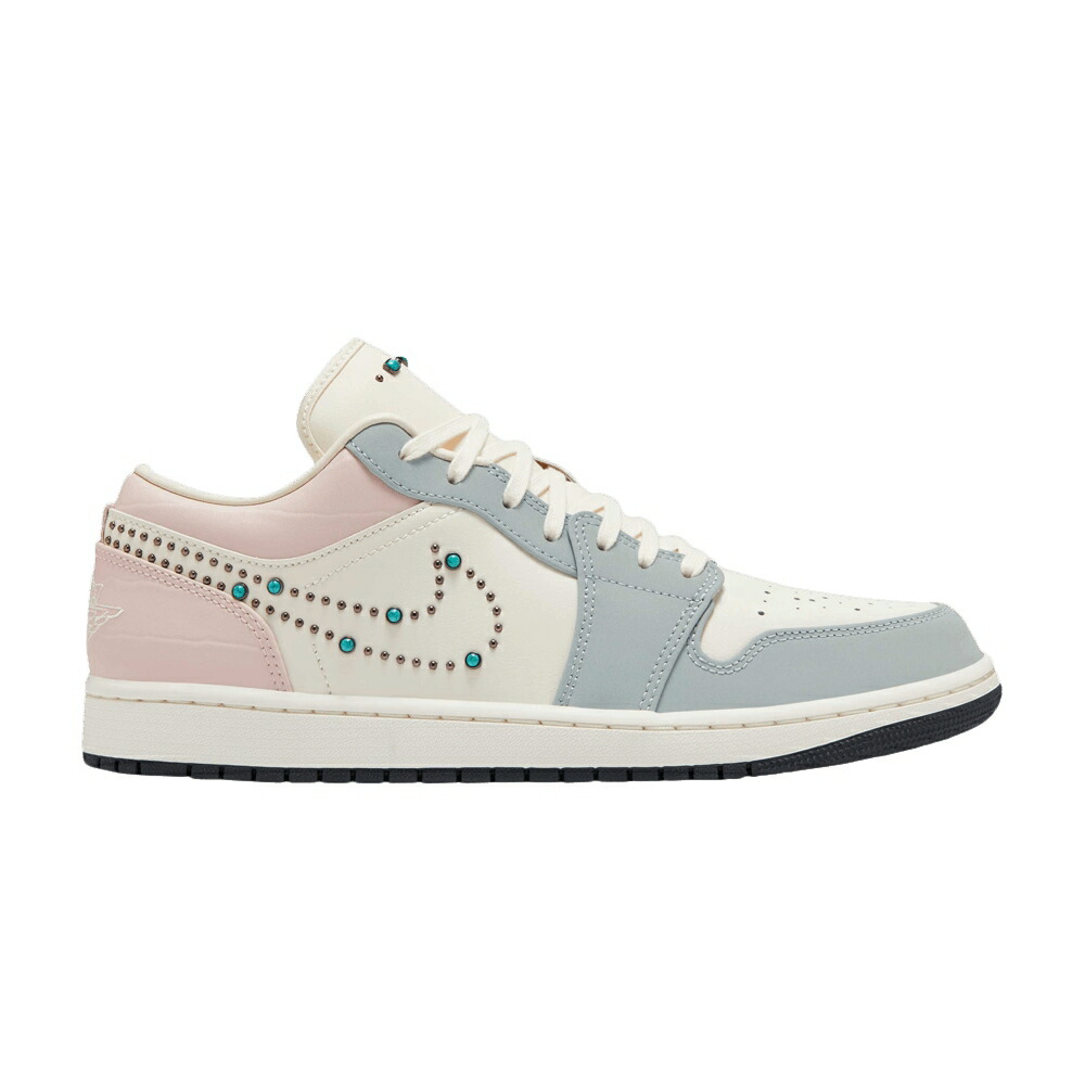 ナイキ エアジョーダン 'GEM SWOOSH' スニーカー レディース AIR JORDAN WMNS AIR JORDAN 1 LOW STUDDED /|スニケス