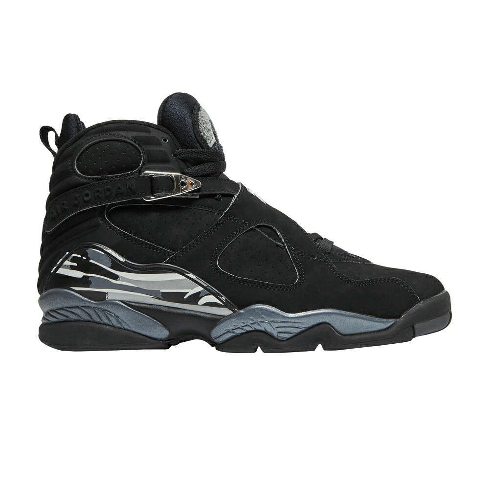 ナイキ 黒いこと 黒いこと エアジョーダン \u0027CHROME\u0027 スニーカー メンズ AIR JORDAN AIR JORDAN 8 RETRO 2003 / BLACK CHROME