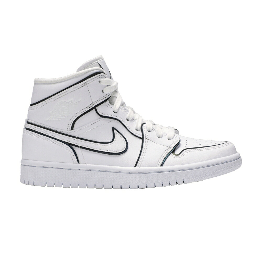 ナイキ ミッド エアジョーダン \u0027IRIDESCENT TRIM\u0027 スニーカー レディース AIR JORDAN WMNS AIR JORDAN 1 MID SE /
