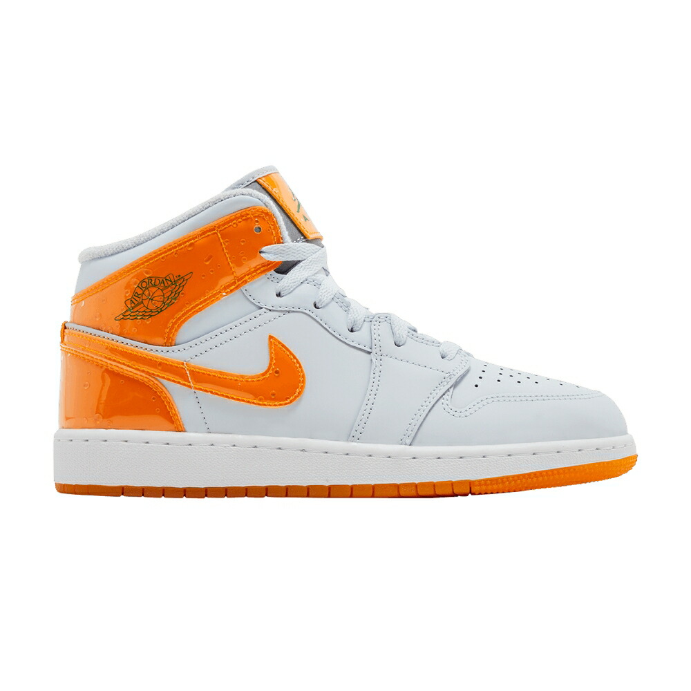 ナイキ ミッド 薄墨色 薄墨色 緑 緑であること 白いこと 白いこと エアジョーダン \u0027GATORADE ORANGE\u0027 お坊っちゃん キッズ AIR JORDAN AIR JORDAN 1 MID SE GS PACK - / FOOTBALL GREY PINE GREEN WHITE もの言う花 マタニティ スニー