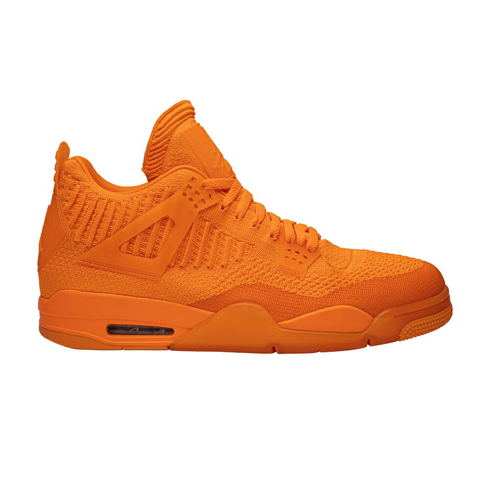 ナイキ 飛球編み物 橙 オレンジ色 エアジョーダン \u0027TOTAL ORANGE\u0027 スニーカー メンズ AIR JORDAN AIR JORDAN 4 RETRO FLYKNIT / TOTAL ORANGE TOTAL ORANGE TOTAL
