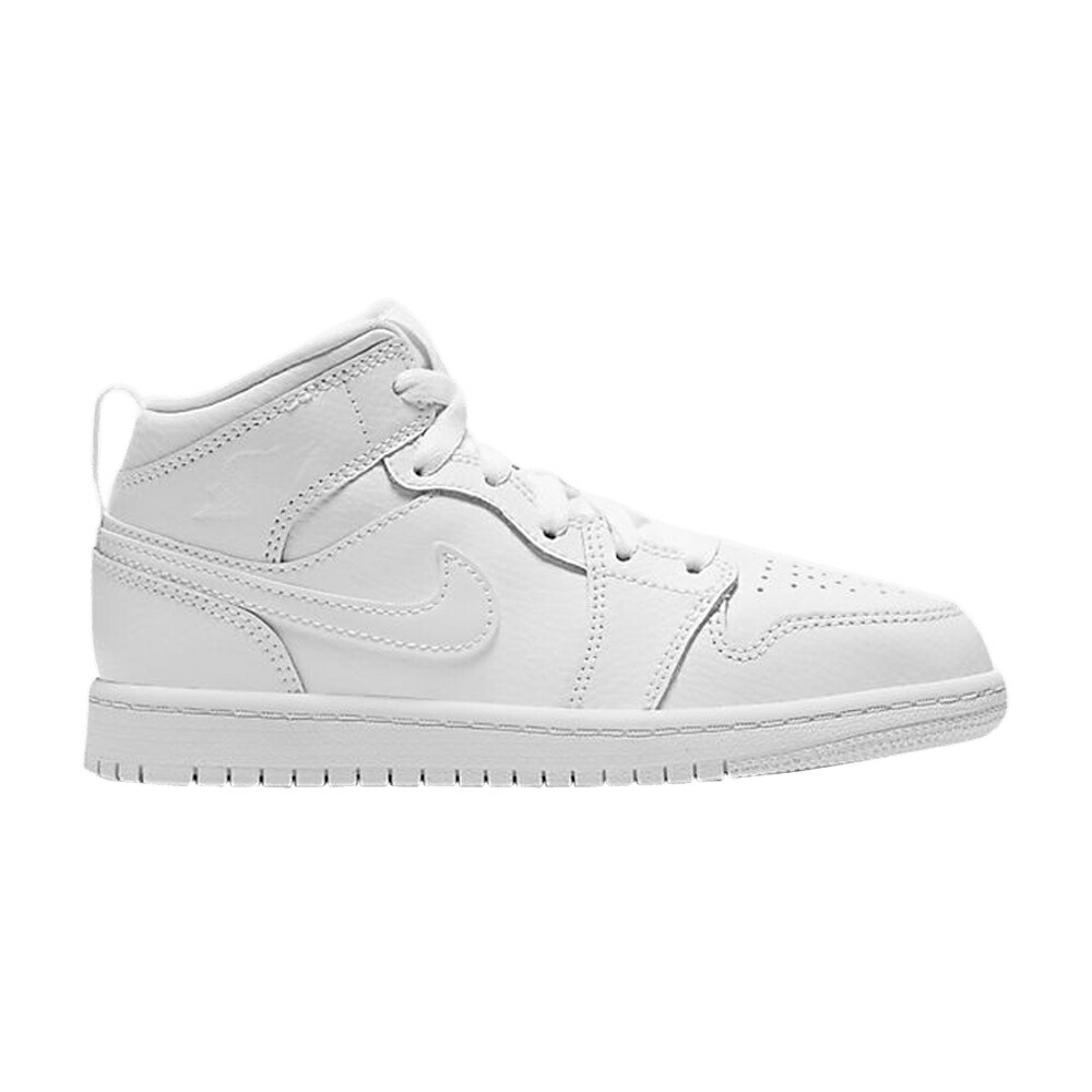 ナイキ ミッド 白いこと 白いこと エアジョーダン \u0027TRIPLE WHITE\u0027 お坊っちゃん キッズ AIR JORDAN AIR JORDAN 1 MID なおなお書き 2020 / WHITE WHITE WHITE もの言う花 マタニティ スニーカー