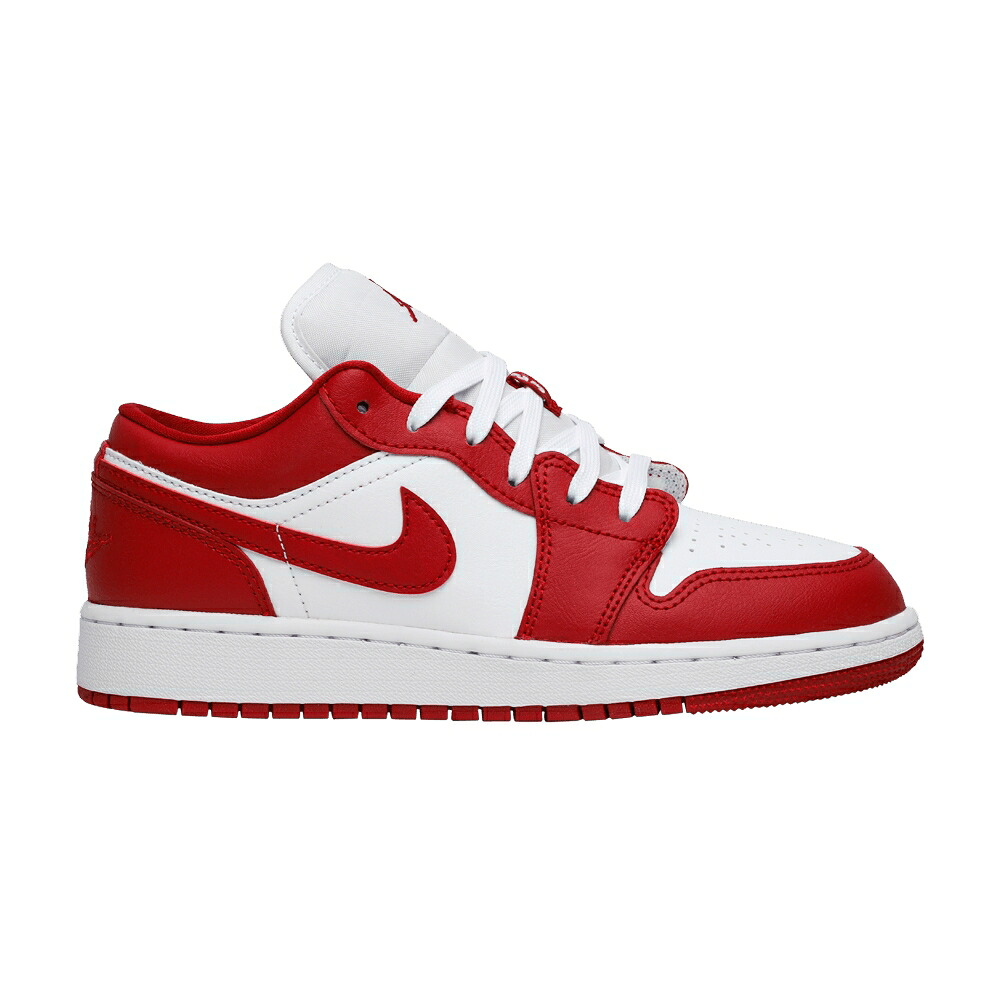 ナイキ 赤 赤いこと 白いこと 白いこと エアジョーダン \u0027GYM RED\u0027 お坊っちゃん キッズ AIR JORDAN AIR JORDAN 1 LOW GS / GYM RED GYM RED WHITE もの言う花 マタニティ スニーカー