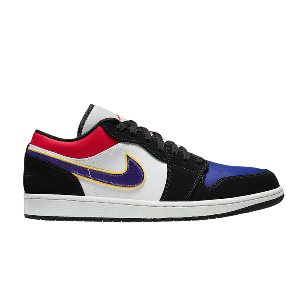 ナイキ 黒色 ブラック コート 紫 パープル エアジョーダン RIVALS スニーカー メンズ AIR JORDAN AIR JORDAN 1 LOW / BLACK COURT PURPLE UNIVERSITY