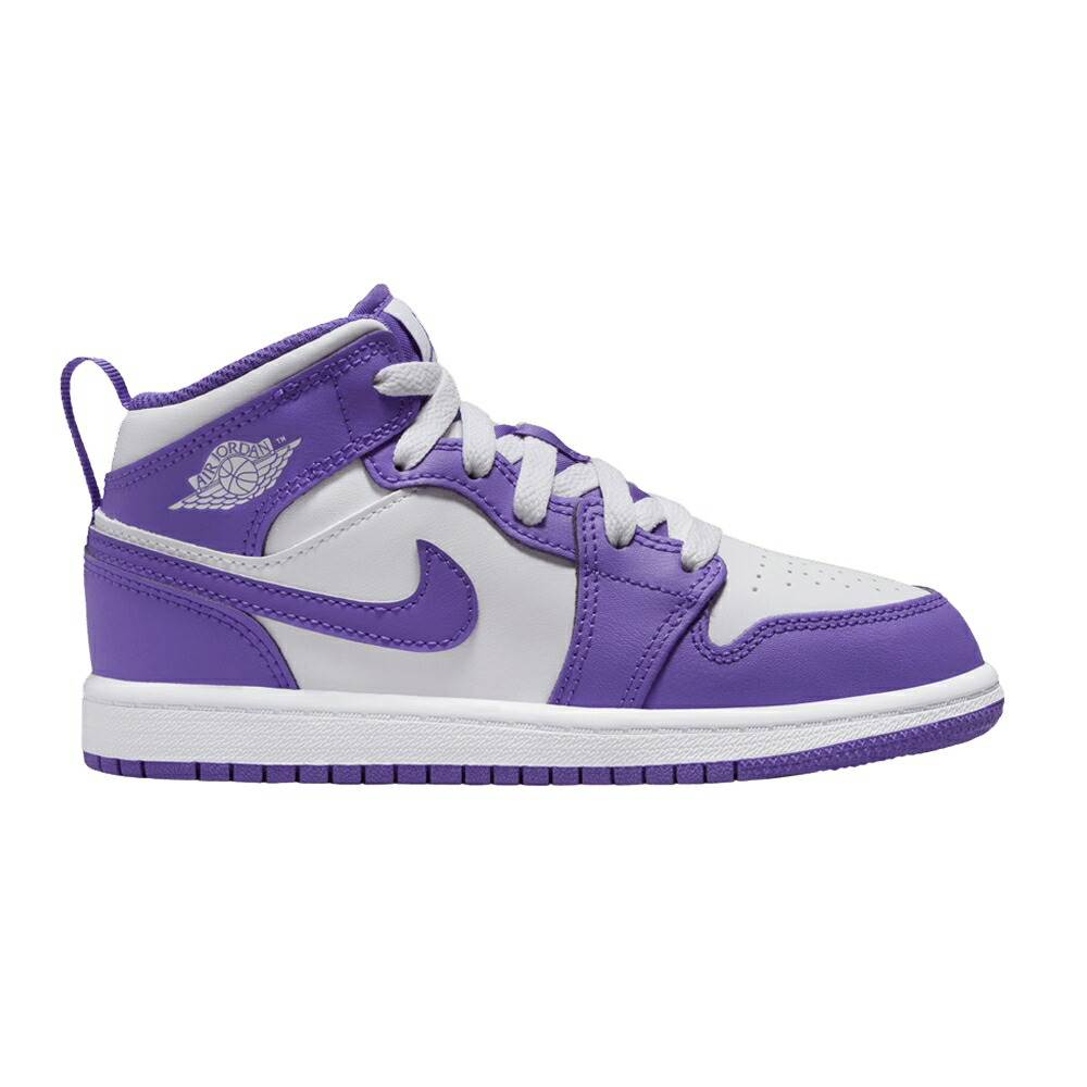 ナイキ ミッド 紫 パープル 白いこと 白いこと エアジョーダン \u0027PURPLE VENOM\u0027 お坊っちゃん キッズ AIR JORDAN AIR JORDAN 1 MID なおなお書き / PURPLE VENOM WHITE もの言う花 マタニティ スニーカー