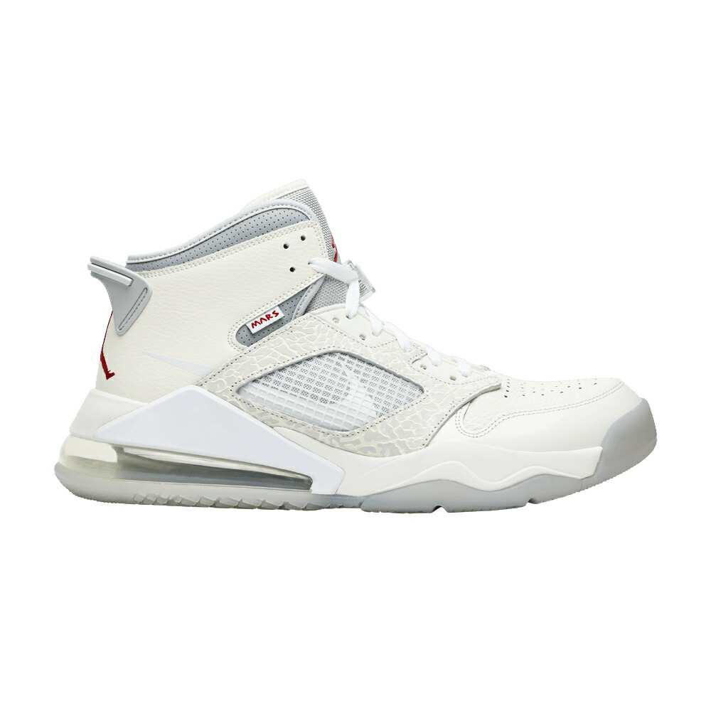 ナイキ 白色 ホワイト ピュア プラチナム エアジョーダン PAST FUTURE スニーカー メンズ AIR JORDAN SNEAKERSNSTUFF X AIR JORDAN MARS 270 PAST, PRESENT, / SAIL WHITE PURE PLATINUM WOLF