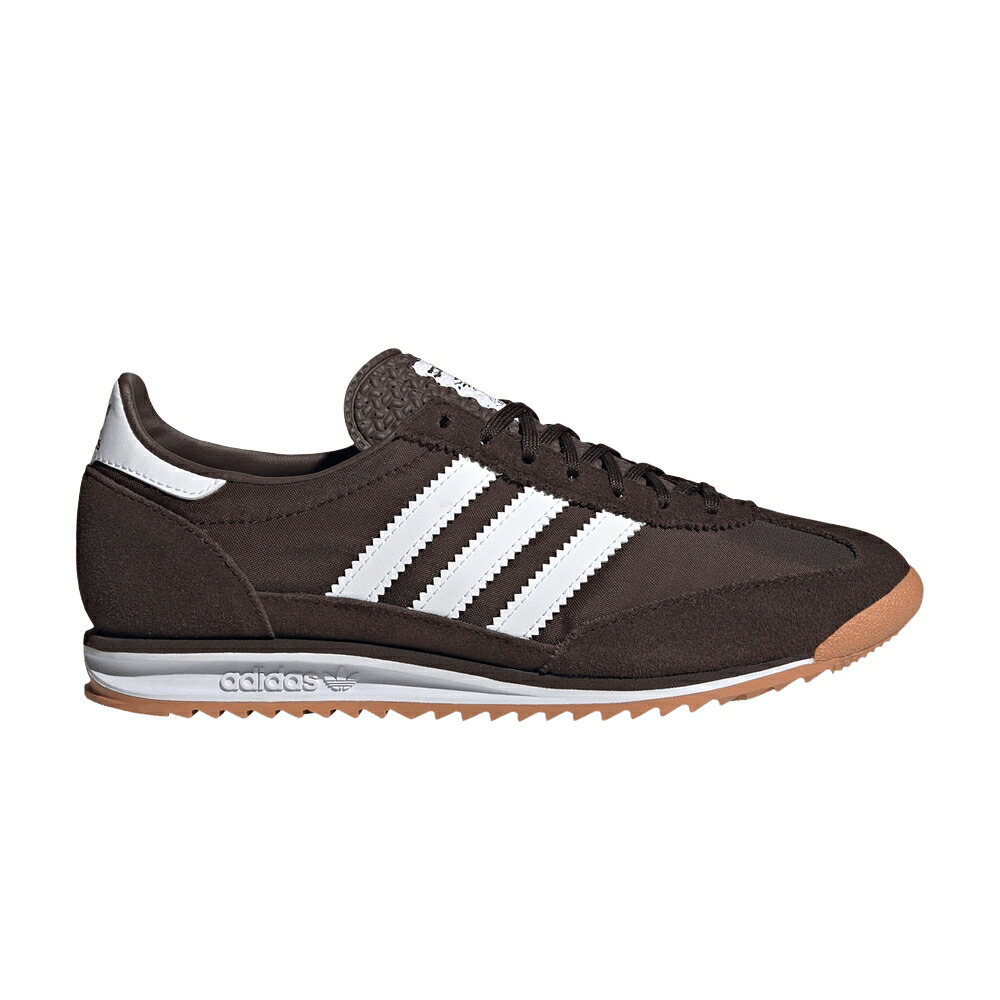 アディダス 赤銅色 赤銅色 白いこと 白いこと \u0027DARK GUM\u0027 スニーカー レディース ADIDAS WMNS SL72 OG BROWN WHITE / DARK BROWN CLOUD WHITE GUM