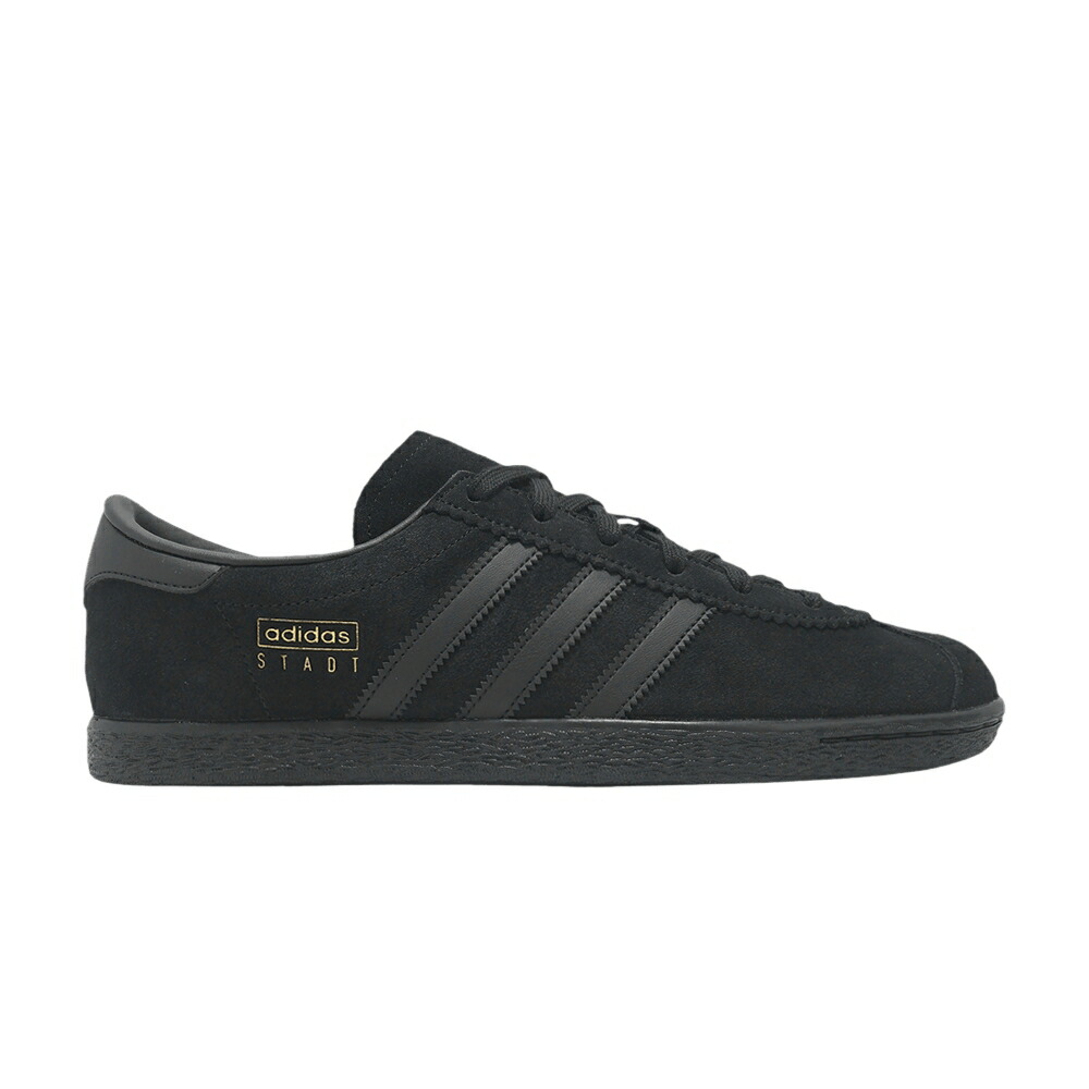 アディダス コア 黒色 ブラック カーボン 'BLACK CARBON' スニーカー メンズ ADIDAS STADT / CORE BLACK CORE BLACK CARBON