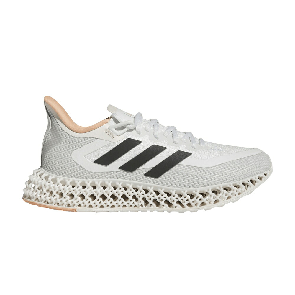 アディダス 白いこと 白いこと ナイト爵 \u0027CLOUD ORANGE\u0027 スニーカー レディース ADIDAS WMNS 4DFWD 2 WHITE BLISS / CLOUD WHITE NIGHT METALLIC BLISS