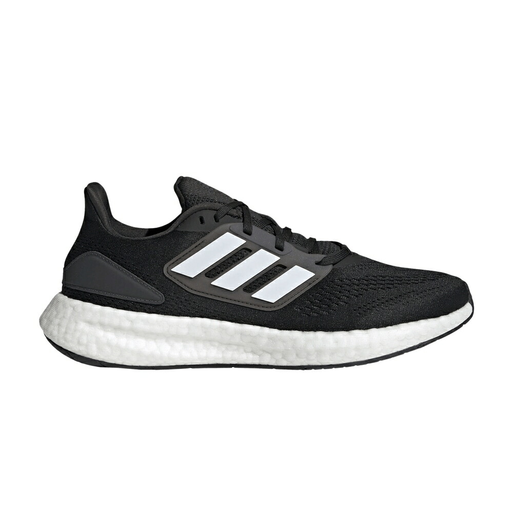 アディダス コア 黒色 ブラック カーボン BLACK CARBON スニーカー メンズ ADIDAS PUREBOOST 22 / CORE BLACK CORE BLACK CARBON