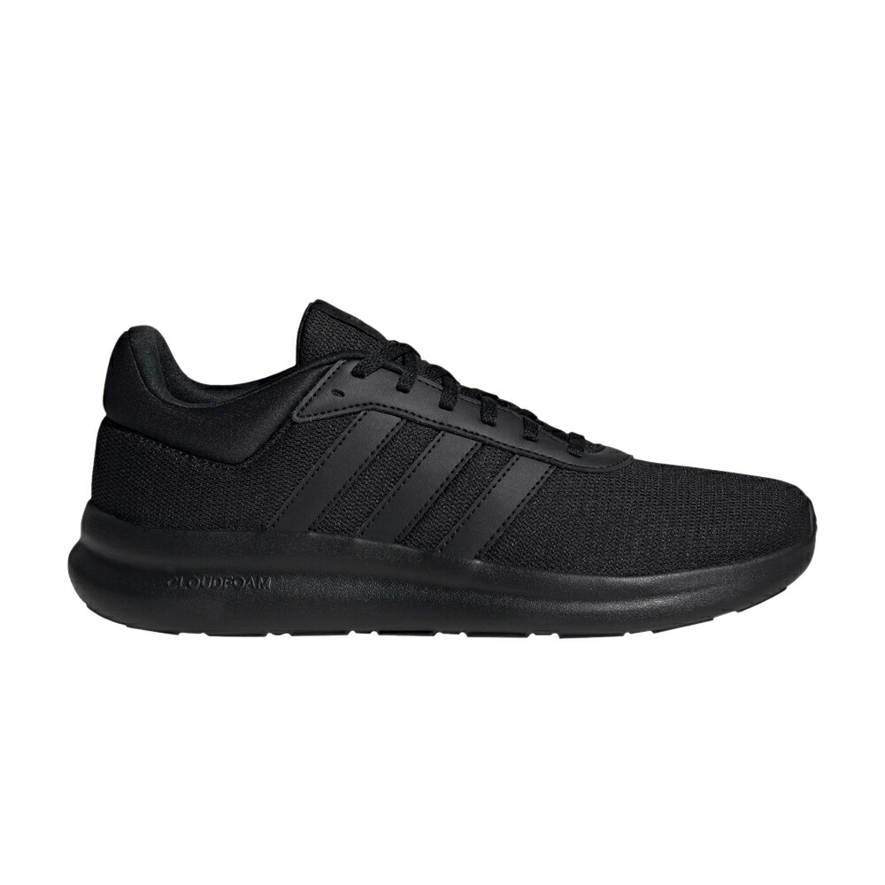 アディダス ともし火 中核グループ 黒いこと 黒いこと 薄墨色 薄墨色 4.0 \u0027BLACK GREY\u0027 スニーカー メンズ ADIDAS LITE RACER / CORE BLACK CORE BLACK GREY SIX