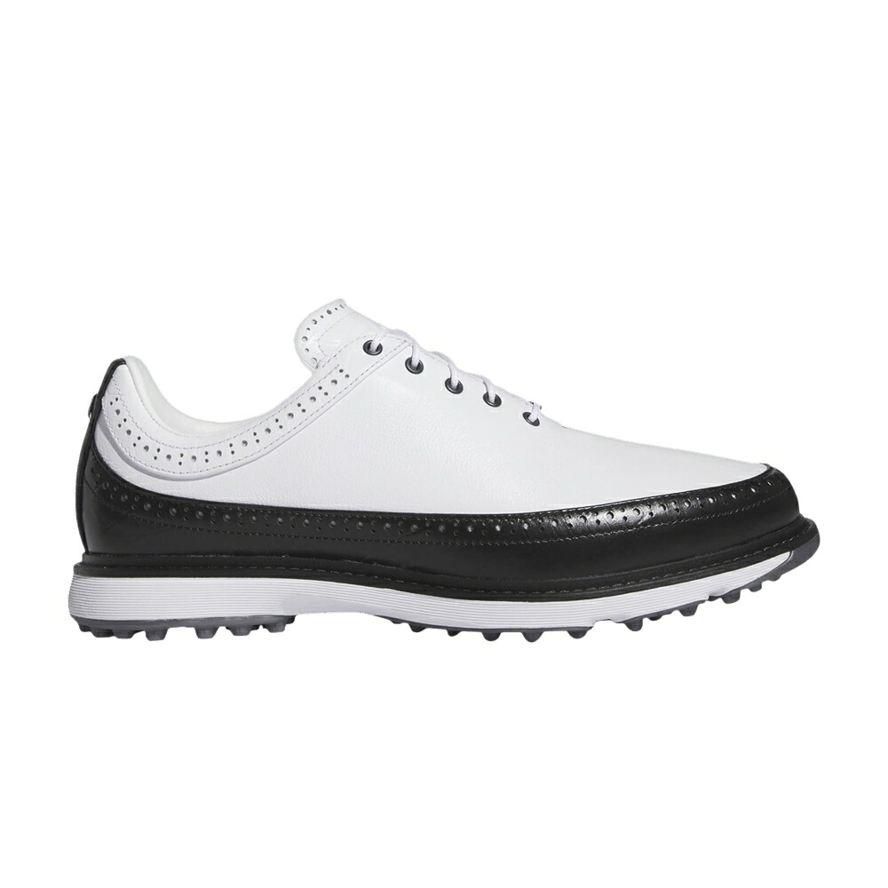 アディダス ゴルフ 白いこと 白いこと 中核グループ 黒いこと 黒いこと \u0027WHITE BLACK\u0027 スニーカー メンズ ADIDAS MC80 SPIKELESS GOLF / CLOUD WHITE CORE BLACK BRIGHT