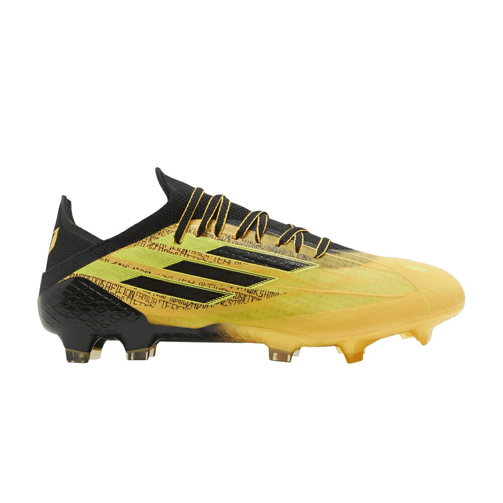 アディダス ゴールド 中核グループ 黒いこと 黒いこと MESSI.1 \u0027SOLAR YELLOW\u0027 スニーカー メンズ ADIDAS X SPEEDFLOW FG GOLD BRIGHT / SOLAR GOLD CORE BLACK BRIGHT