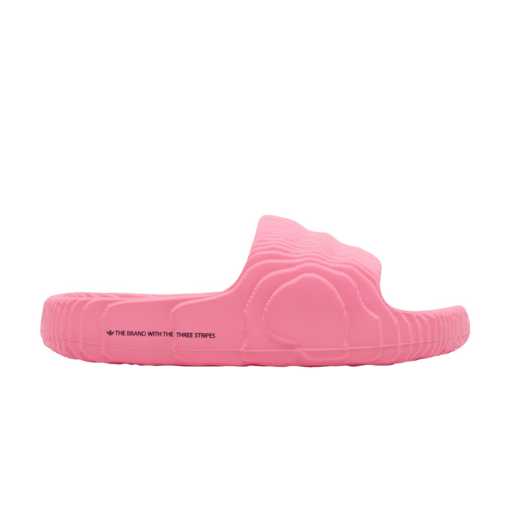 アディダス アディレッタ さくら色 中核グループ 黒いこと 黒いこと \u0027LUCID PINK\u0027 スニーカー レディース ADIDAS WMNS ADILETTE 22 SLIDES / LUCID PINK CORE BLACK LUCID PINK