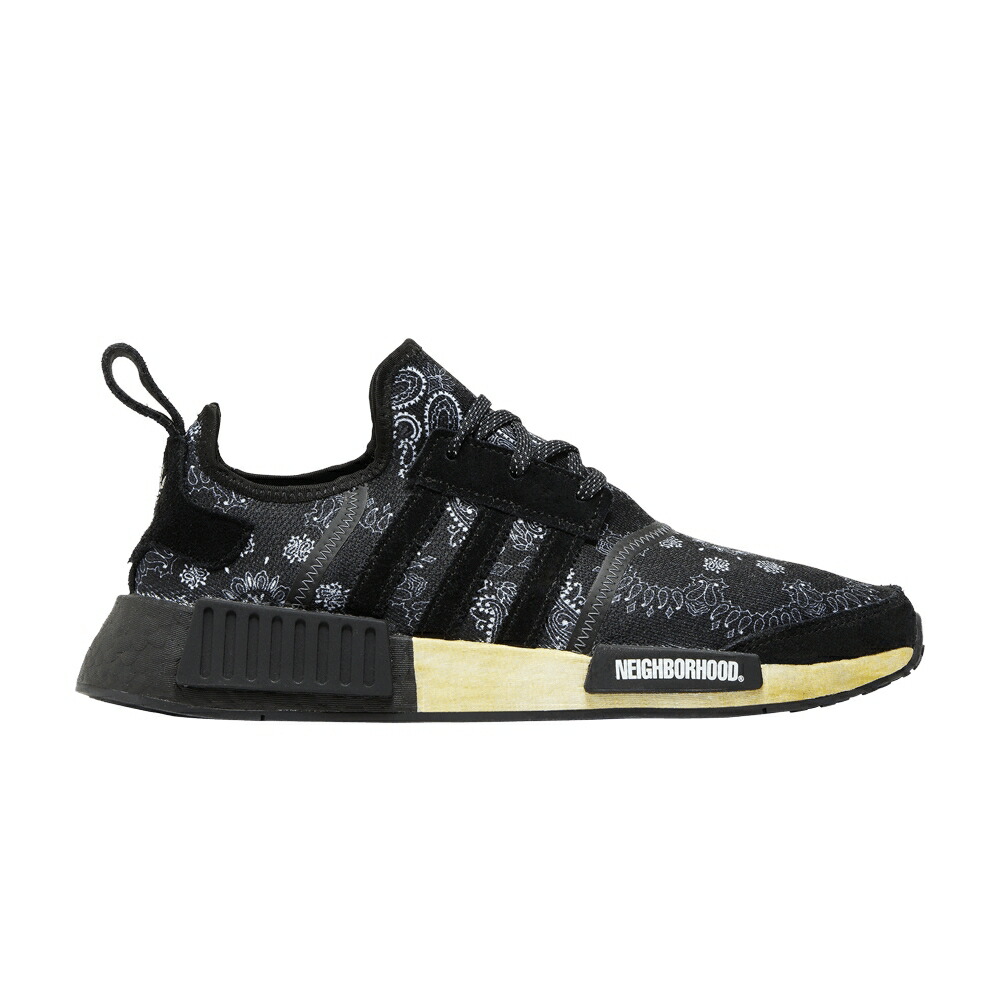 アディダス 中核グループ 黒いこと 黒いこと NMD_R1 \u0027BLACK BANDANA\u0027 スニーカー メンズ ADIDAS NEIGHBORHOOD X PAISLEY / CORE BLACK CORE BLACK CLOUD